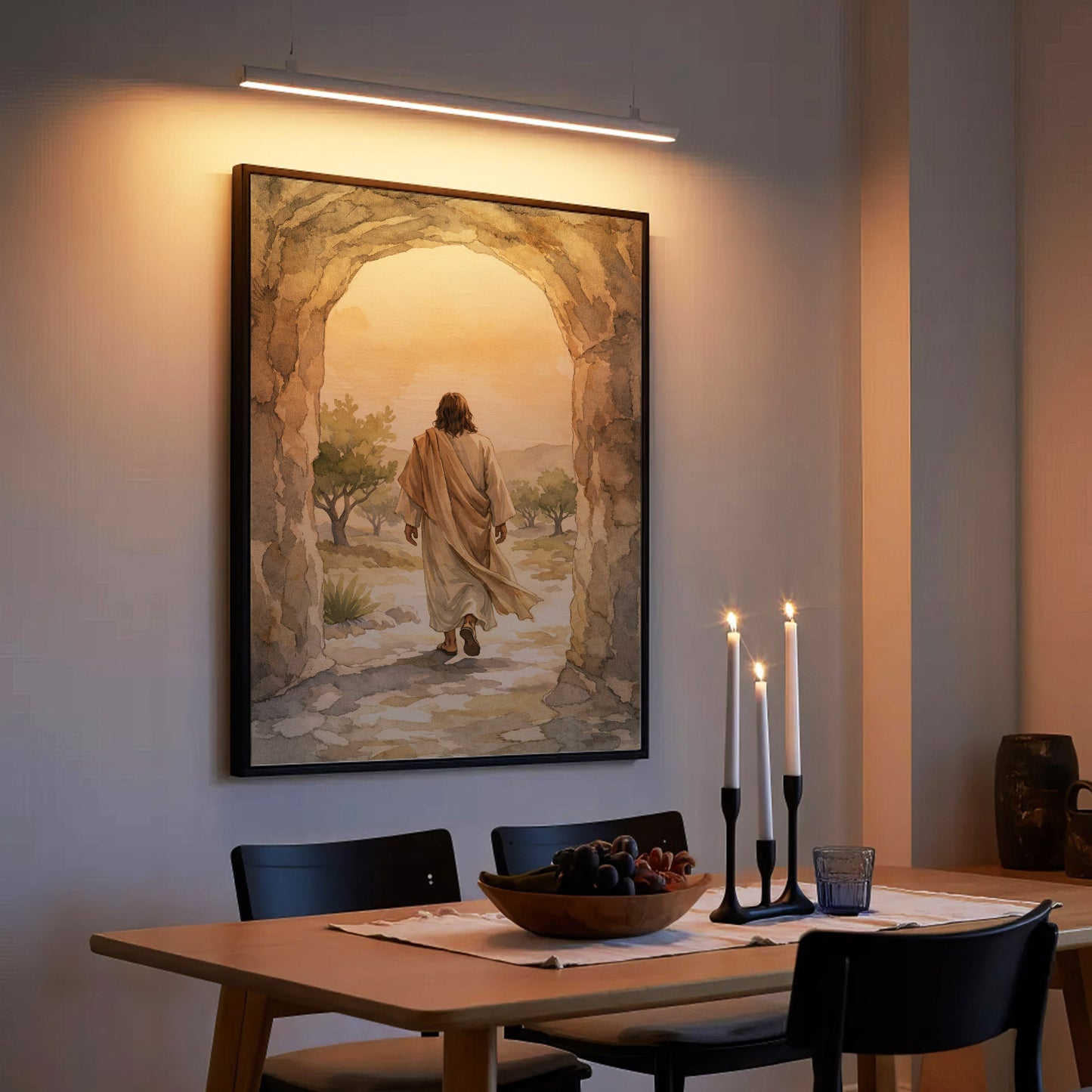 Empty Tomb Morning Poster/Canvas