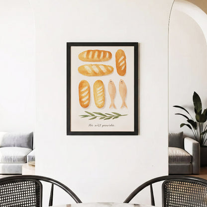Loaves & Fish Faith Poster/Canvas