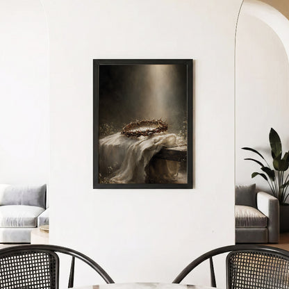 Crown of Thorns Still Life Christian Wall Art Poster/Canvas