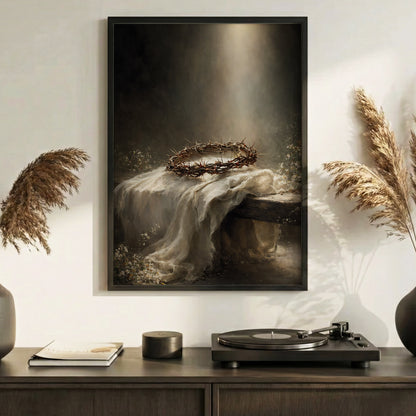 Crown of Thorns Still Life Christian Wall Art Poster/Canvas