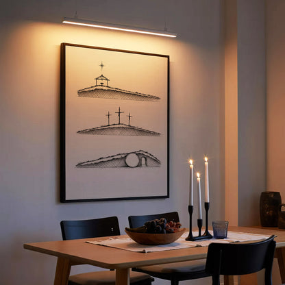 Christian Timeline Minimal Line Art Poster/Canvas