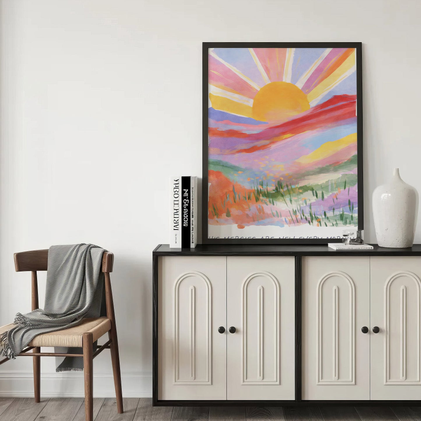 His Mercies Are New Every Morning Christian Wall Art Poster/Canvas