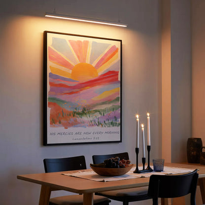 His Mercies Are New Every Morning Christian Wall Art Poster/Canvas