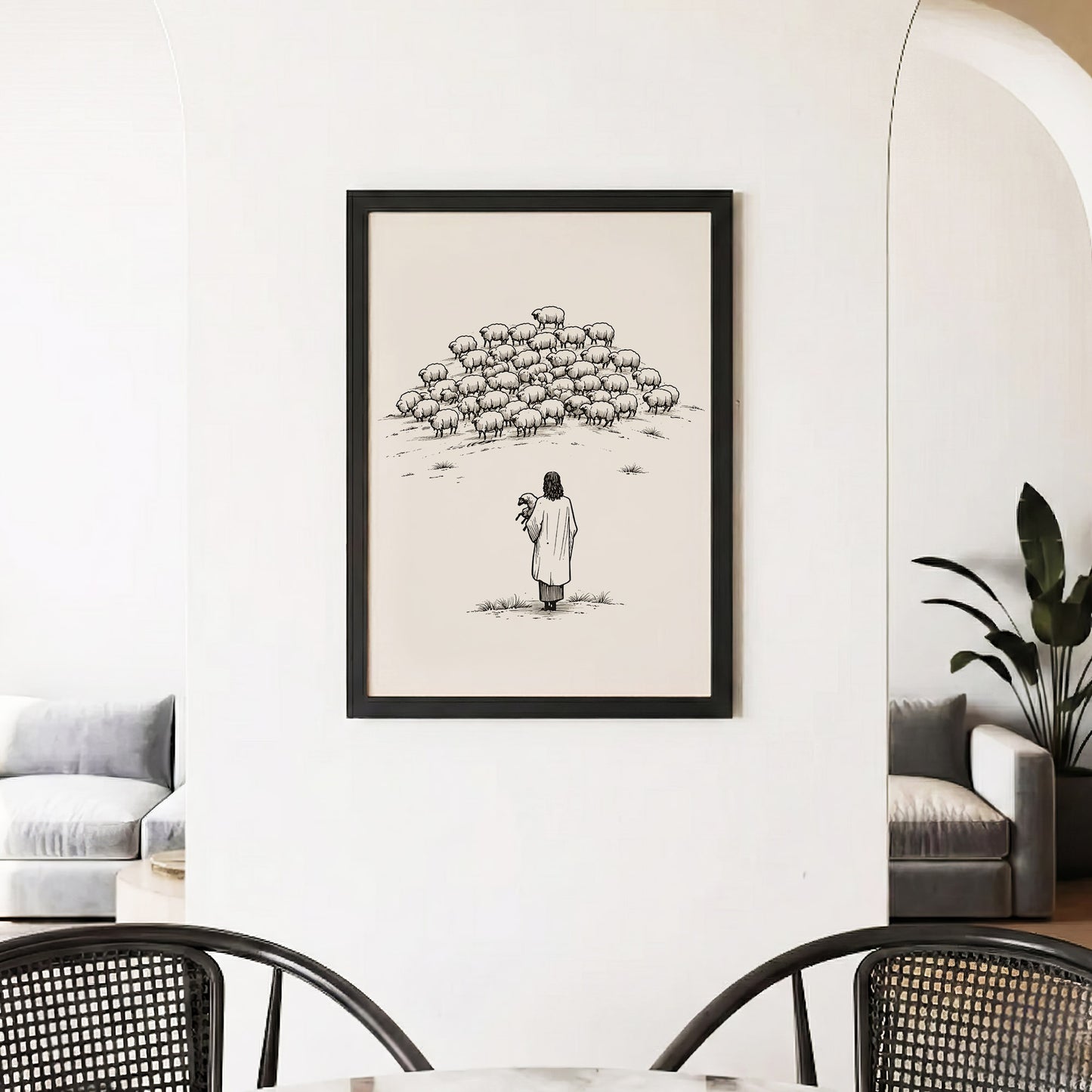 The Good Shepherd Poster/Canvas