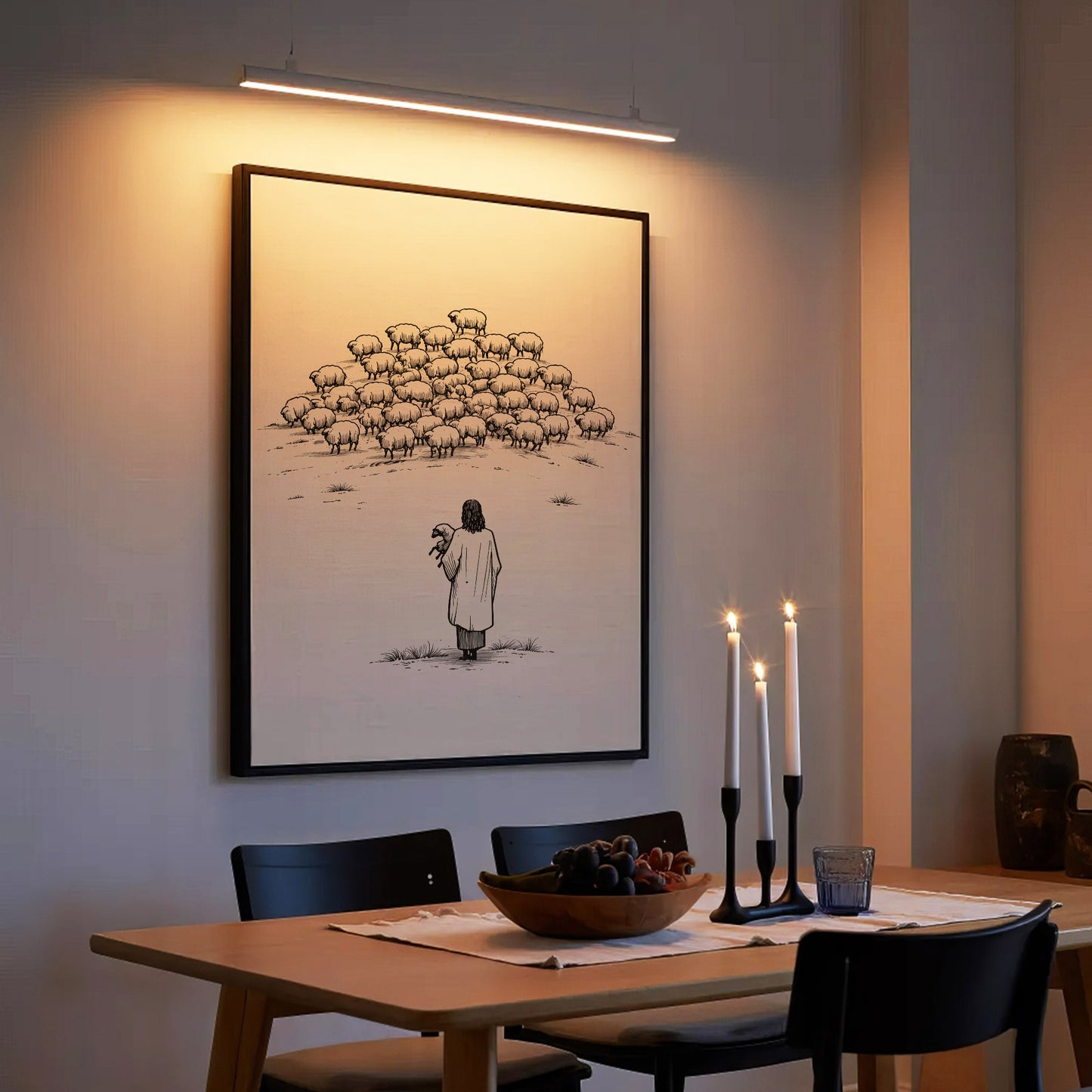 The Good Shepherd Poster/Canvas