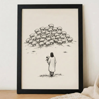 The Good Shepherd Poster/Canvas