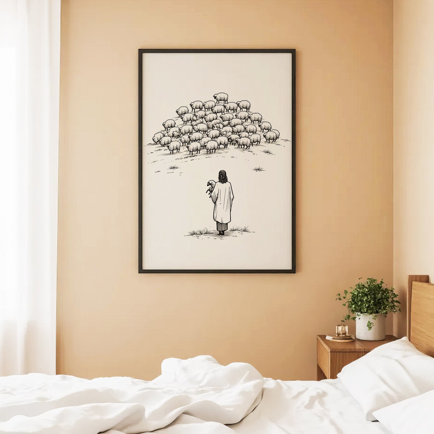 The Good Shepherd Poster/Canvas