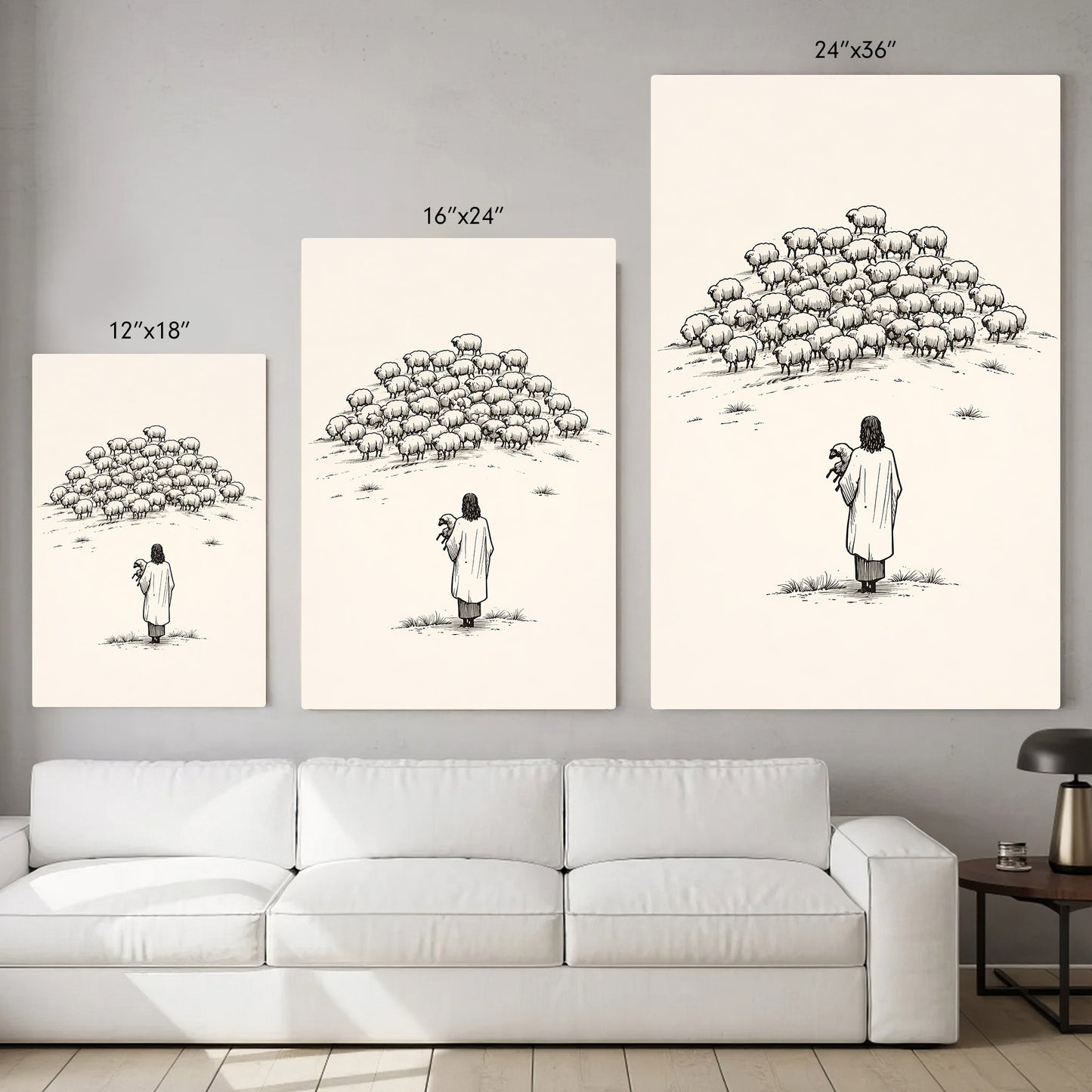 The Good Shepherd Poster/Canvas