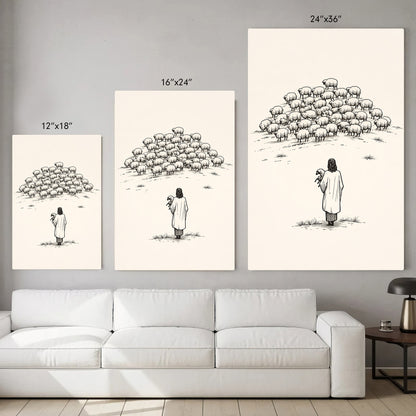 The Good Shepherd Poster/Canvas