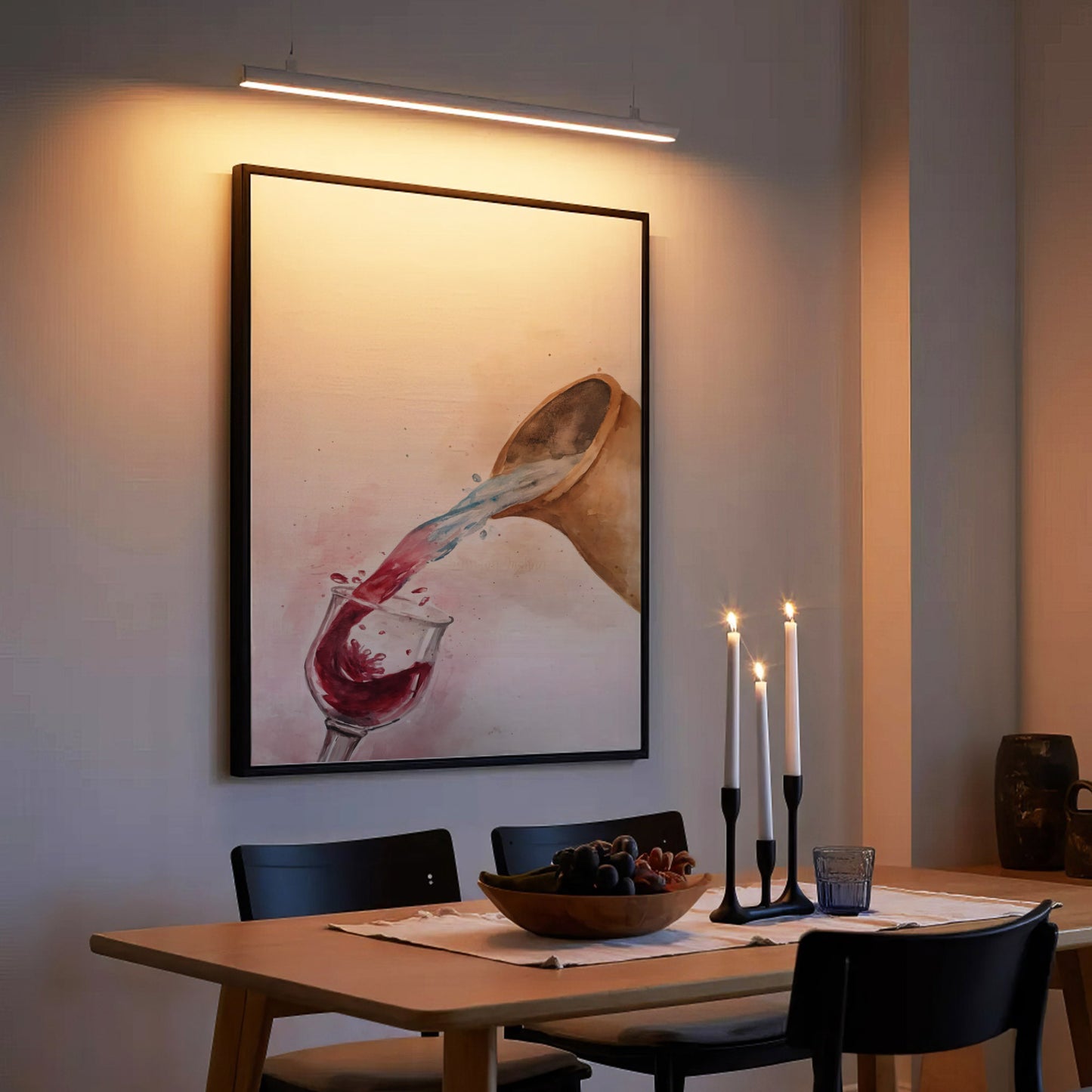 Water & Wine Pouring Christian Art Poster/Canvas