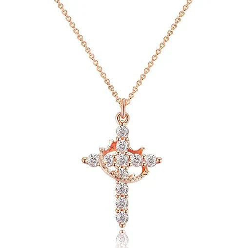 Royal Faith Cross Necklace