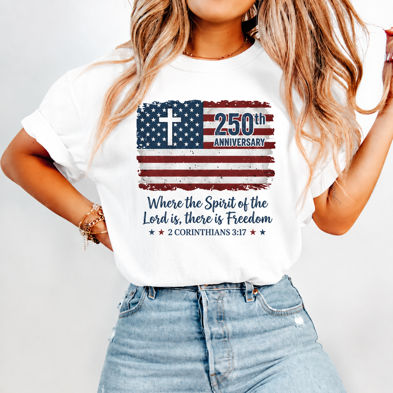 Where the Spirit of the Lord Is Freedom – Unisex Tshirt / Hoodie / Sweatshirt