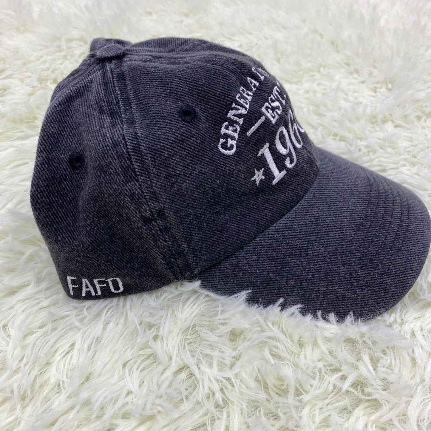 Generation X EST. Custom Year Baseball Cap - Personalized Vintage Pride Hat
