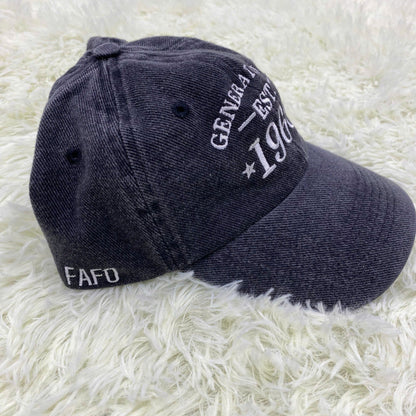 Generation X EST. Custom Year Baseball Cap - Personalized Vintage Pride Hat